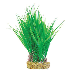 Betta Choice 10" Green Plastic Plant with Sand Base