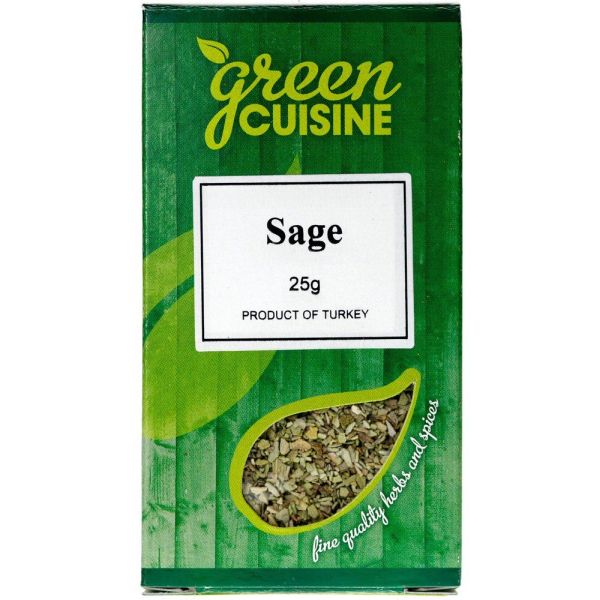 Green Cuisine 25g Rubbed Sage