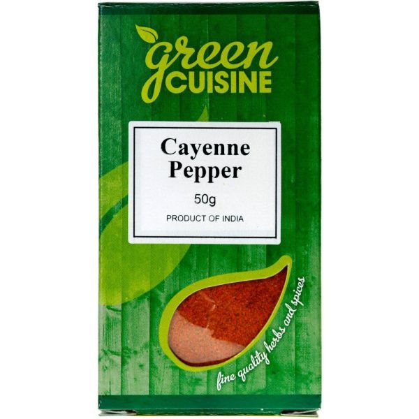 Green Cuisine 50g Cayenne Pepper