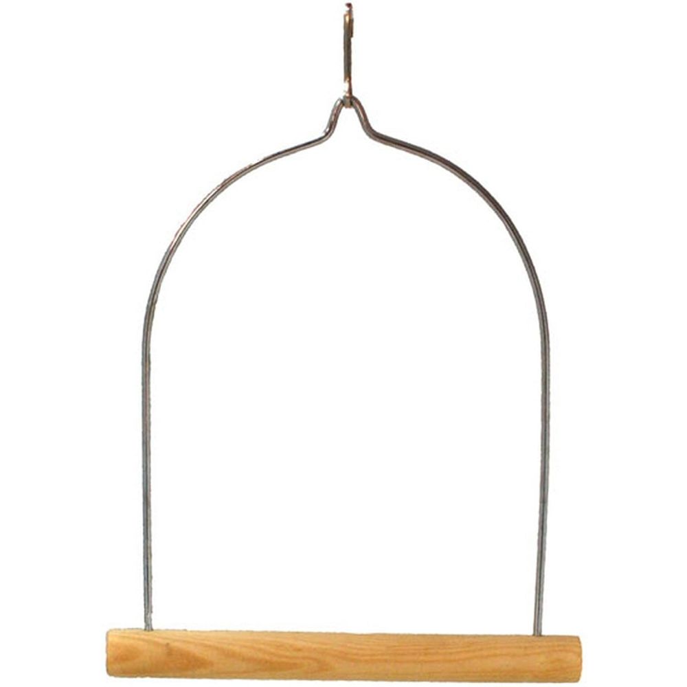 Beaks Large Wooden Cockatiel Swing Bird Toy