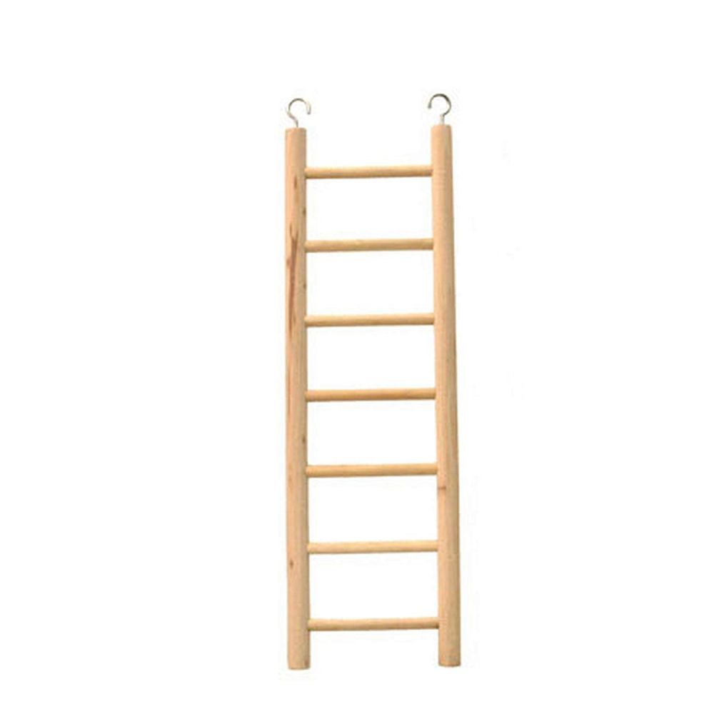 Beaks 12" 7 Step Wooden Ladder Bird Toy