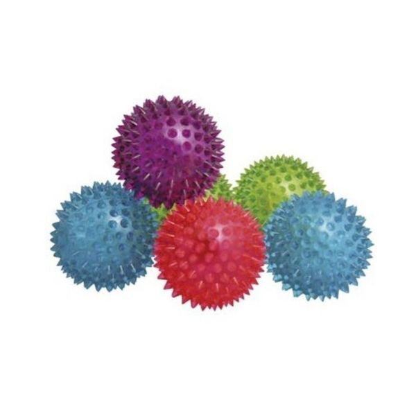 Spikey Bounce Ball With Light & Squeaker (1 Supplied)