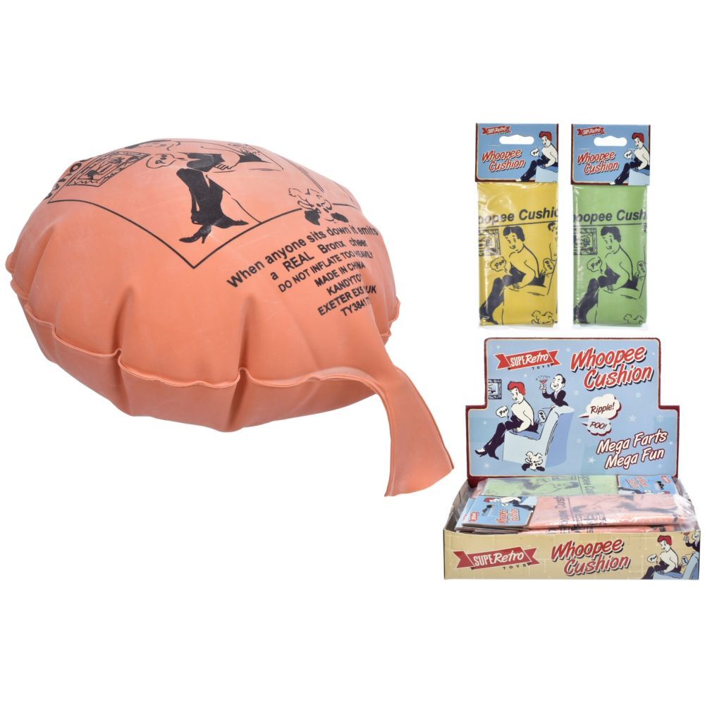 SupeRetro Whoopee Cushion (Assorted)