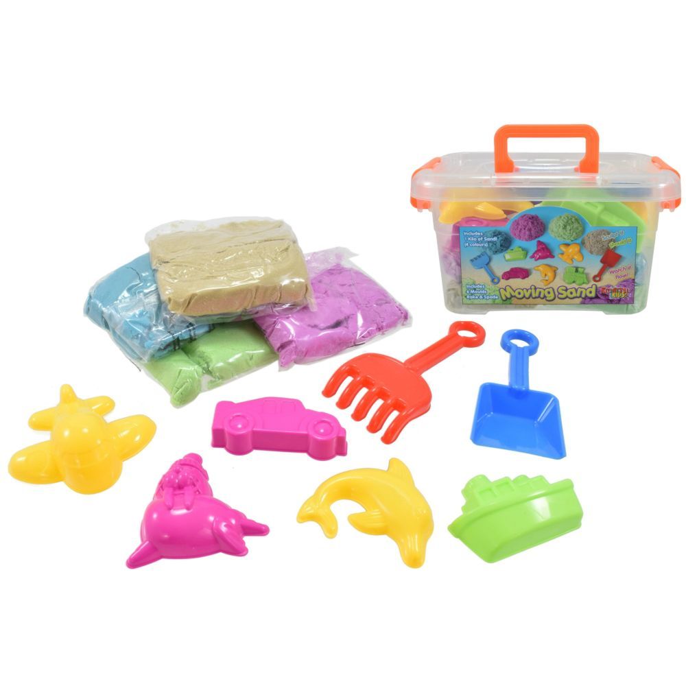 Kandy Toys 1kg Moving Sand with Accessories