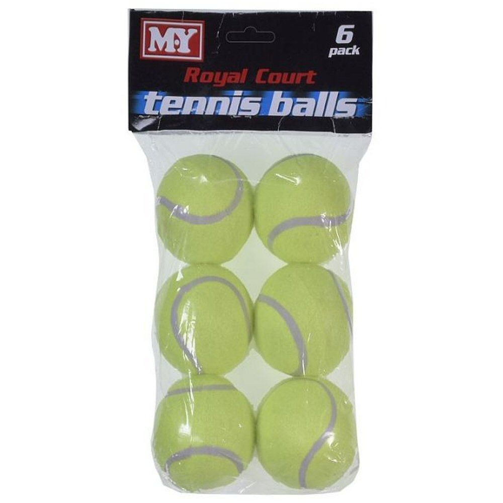 Kandy Toys Royal Court Tennis Balls (Pack of 6)