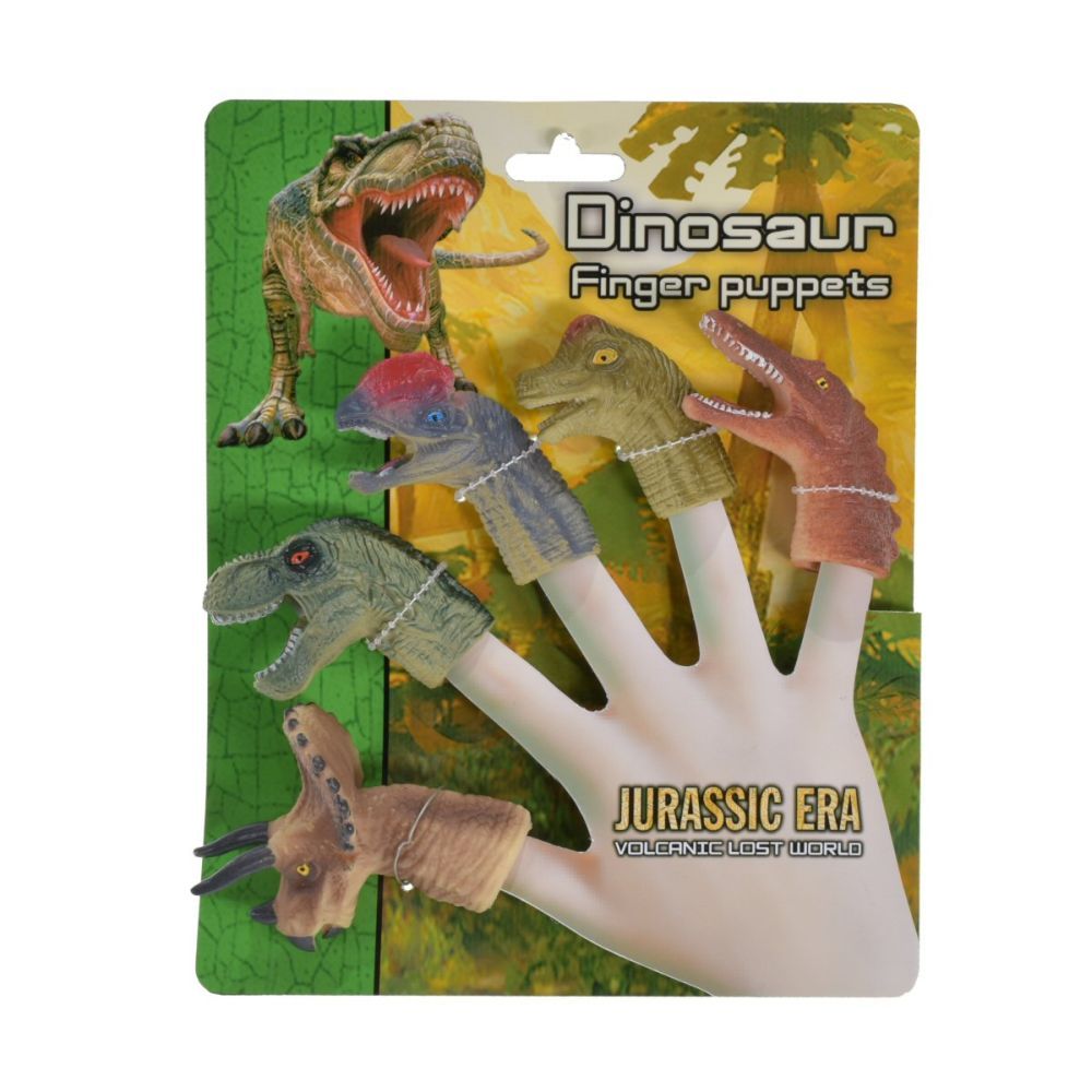 Dinosaur Finger Puppets 5 Piece