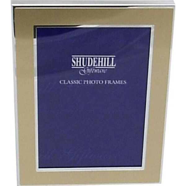 Gold Coloured Sliver 6x8 Plated Photo Frame