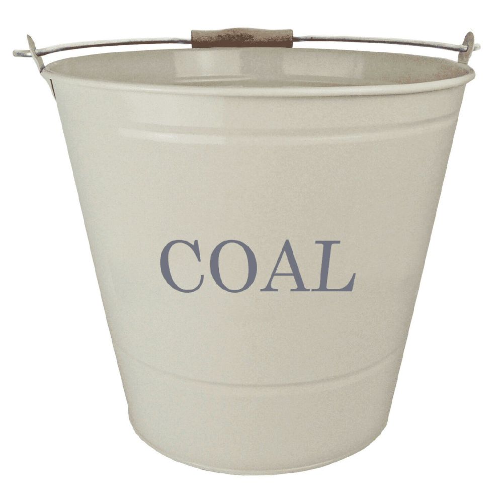 Manor 32cm Coal Bucket Cream