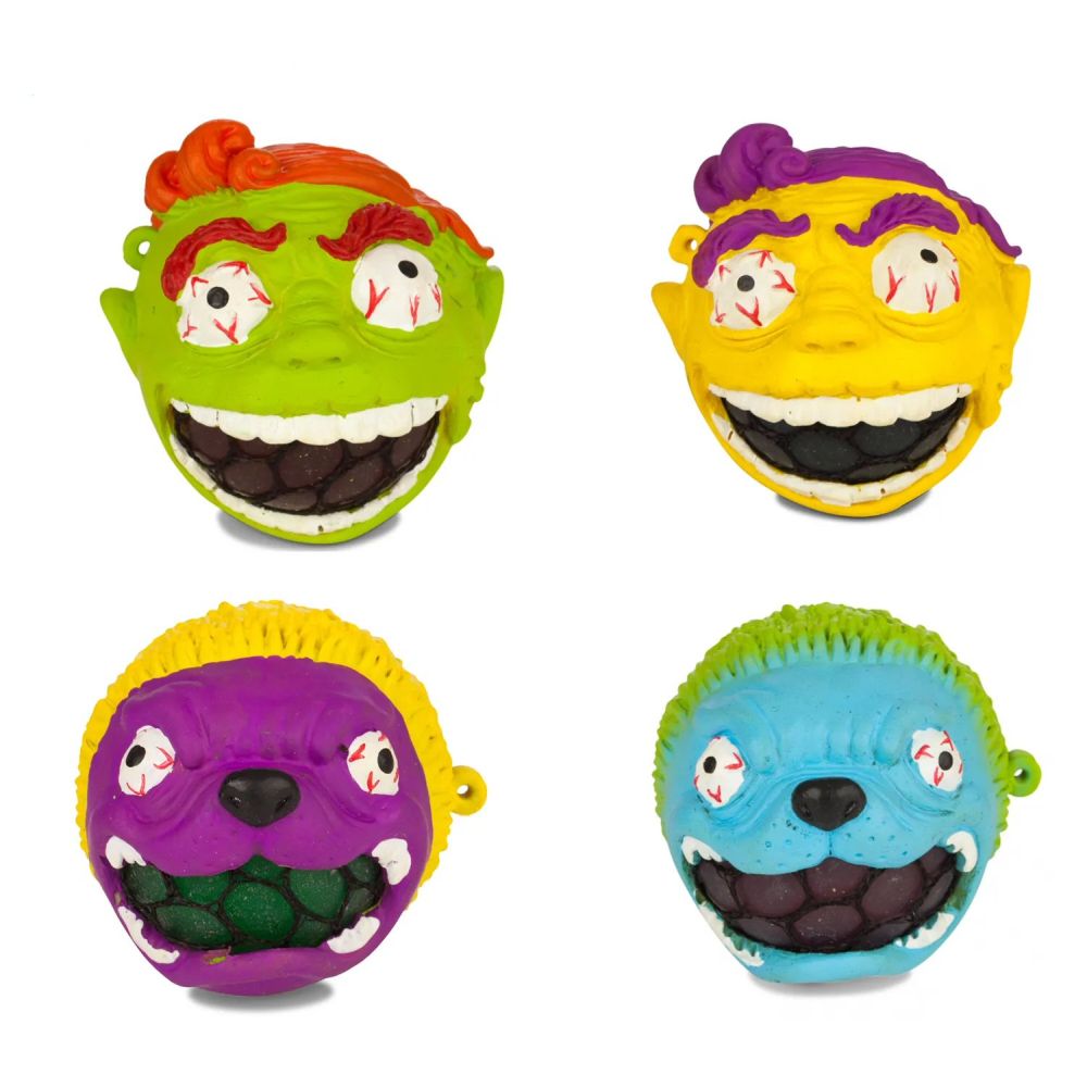 Keycraft Squeezy Bubble Mouth Monster Toy (Choice of 4)