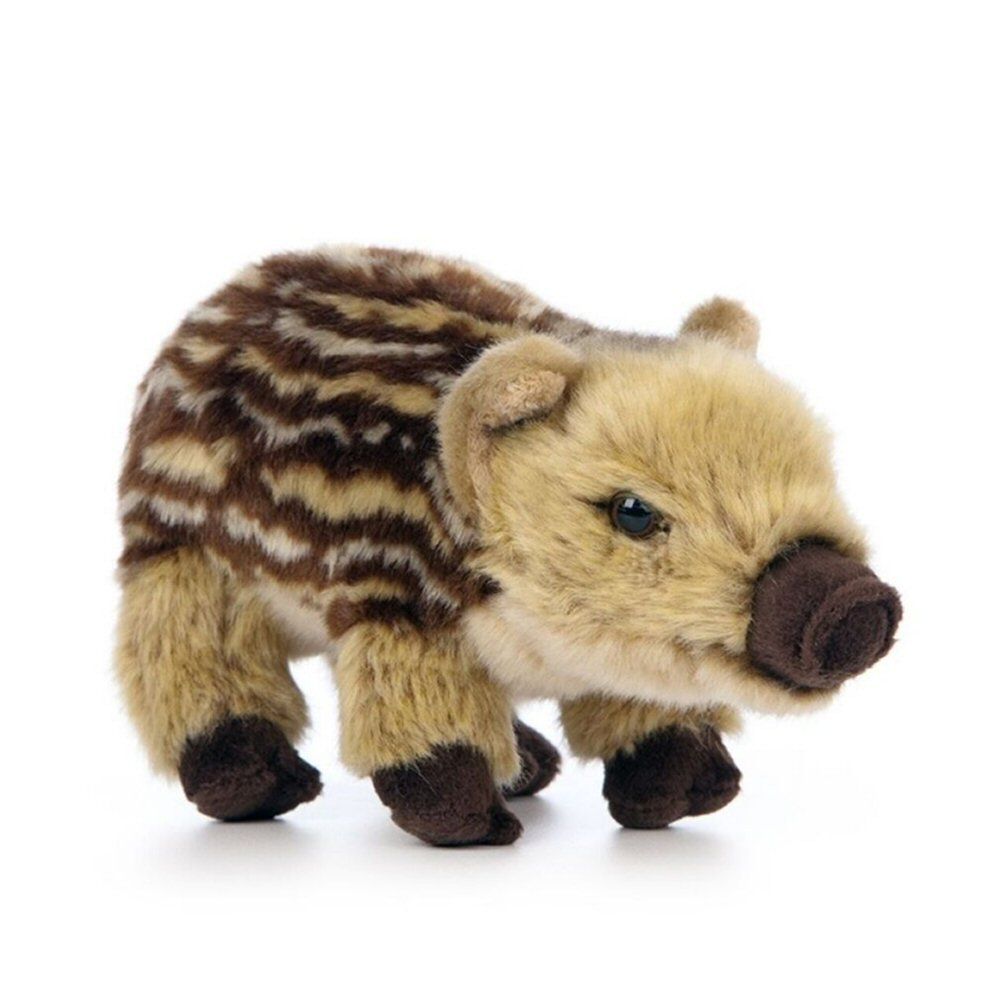 Living Nature 23cm Brown Wild Baby Boar Soft Toy