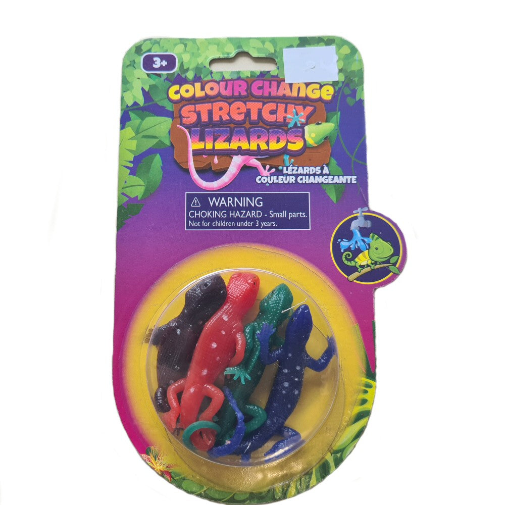 Keyraft Colour Change Stretchy Lizards (Get Photo)