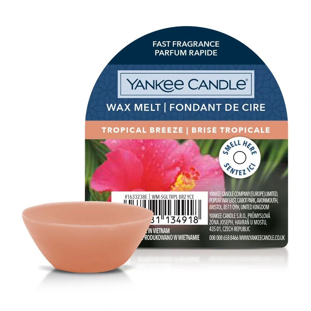 Yankee Candle 22g Tropical Breeze Signature Single Wax Melt