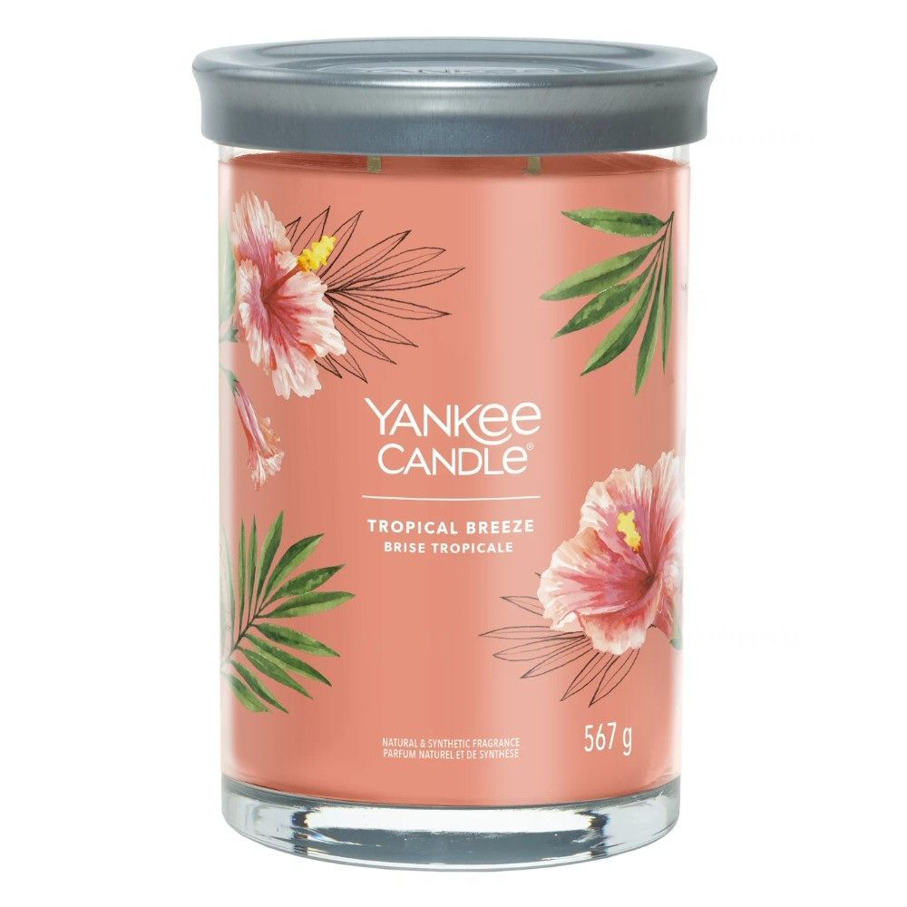 Yankee Candle 567g Tropical Breeze Signature Large Tumbler Candle