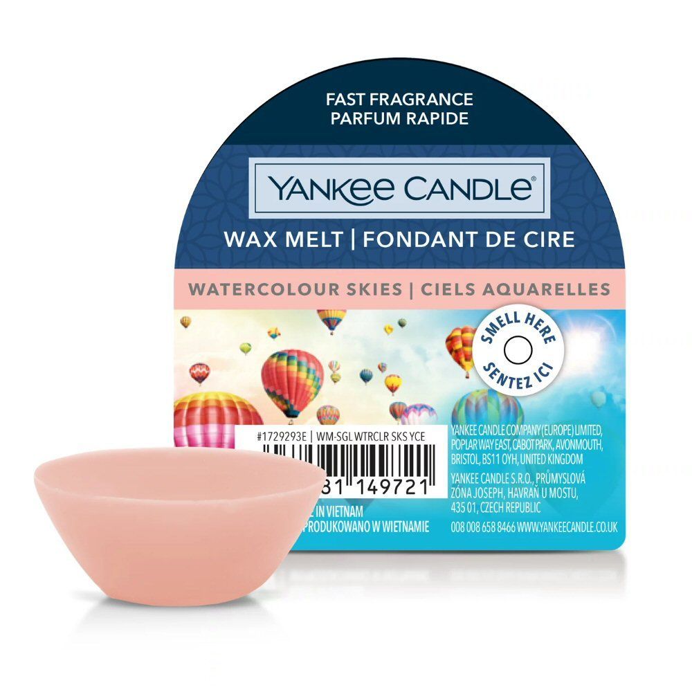 Yankee Candle 22g Watercolour Skies Signature Single Wax Melt