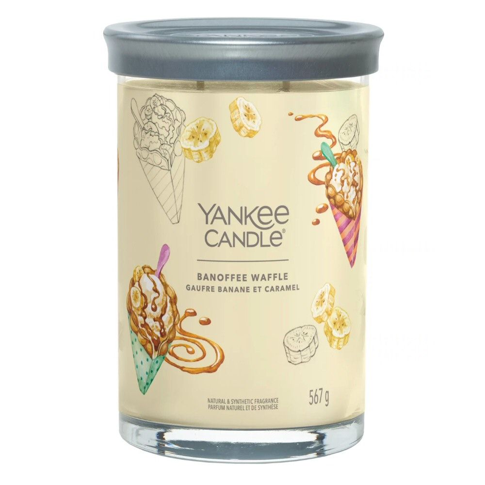 Yankee Candle 567g Banoffee Waffle Signature Large Tumbler Candle