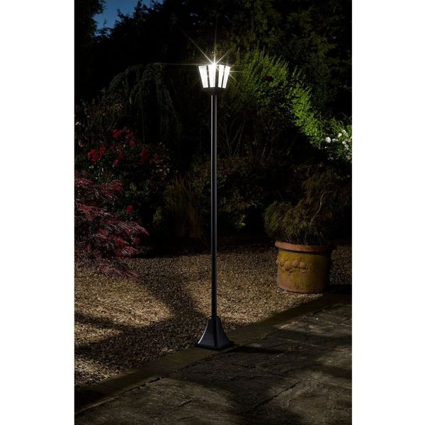 Smart Solar SuperSmart 1.7m Whitehall 365 100 Lumen Solar Lamp Post