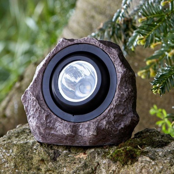 Smart Solar SuperBright 20cm 15 Lumen Jumbo Rock Solar Spotlight