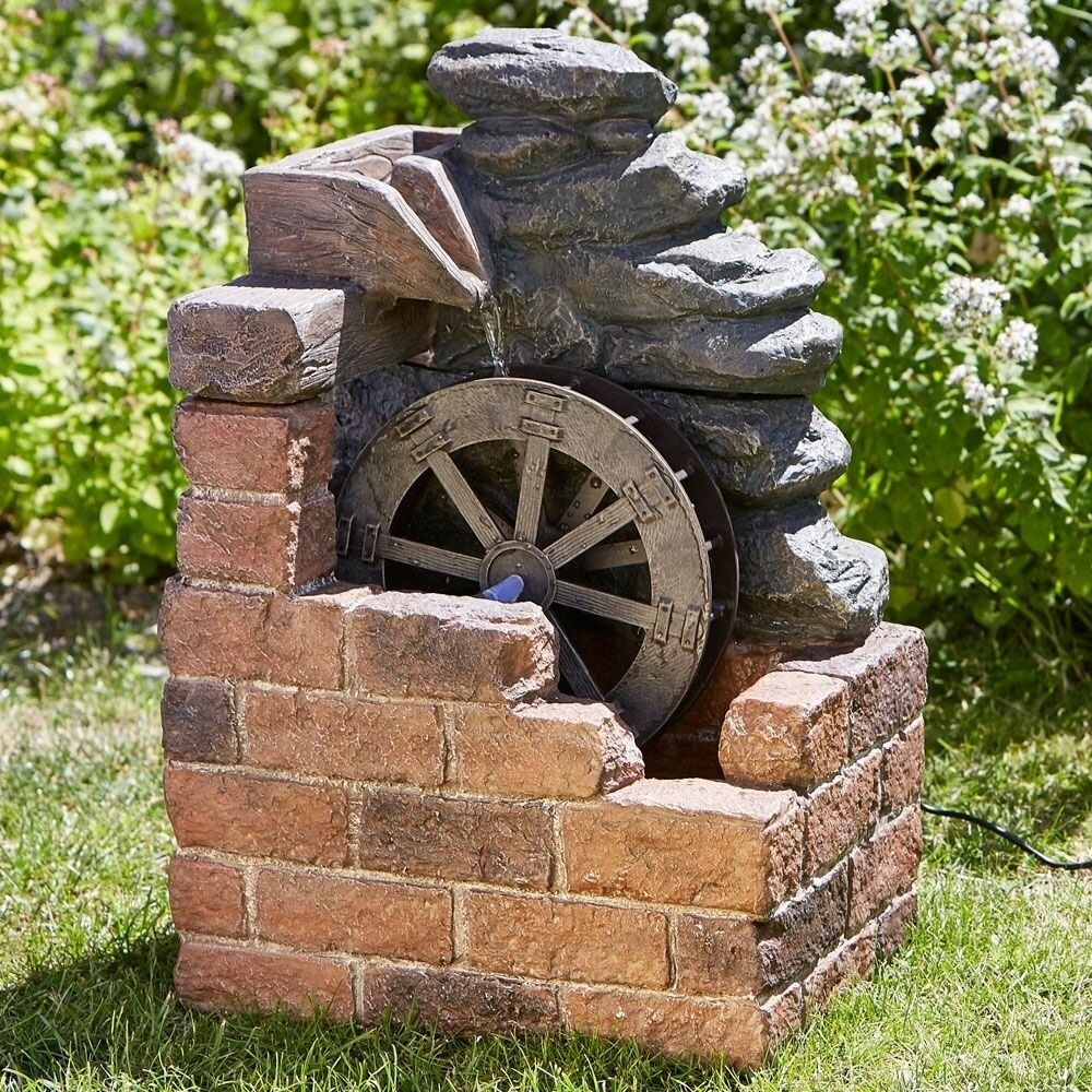 Smart Solar 50cm Heywood Mill Water Feature Old Railway Line Garden smart-solar-50cm-heywood-mill-water-feature-old-railway-line-garden