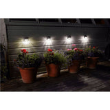 Smart Solar SuperBright Fence, Wall & Post Light - 4 Pack