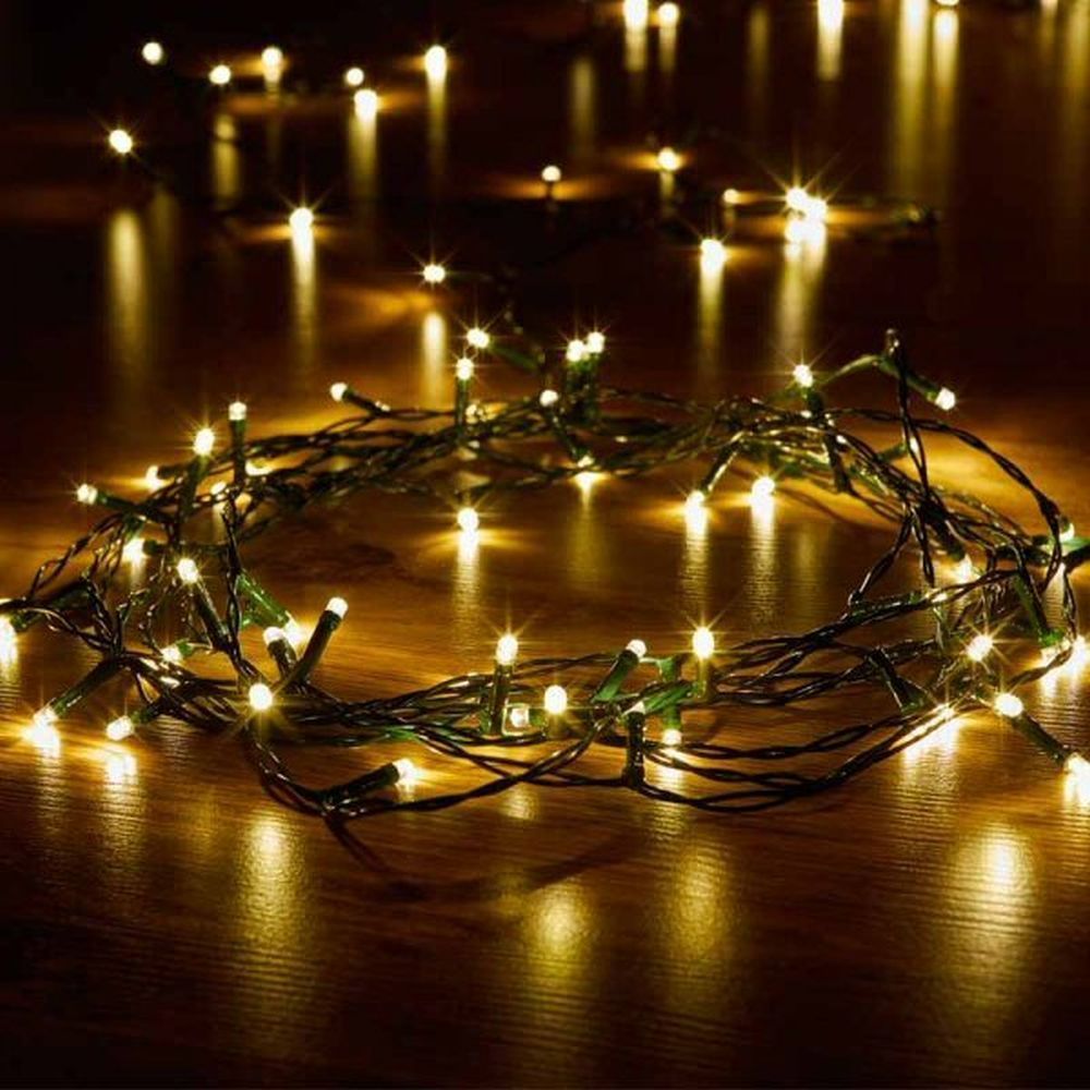 Eureka Battery Powered Warm White String Lights 400 LEDs