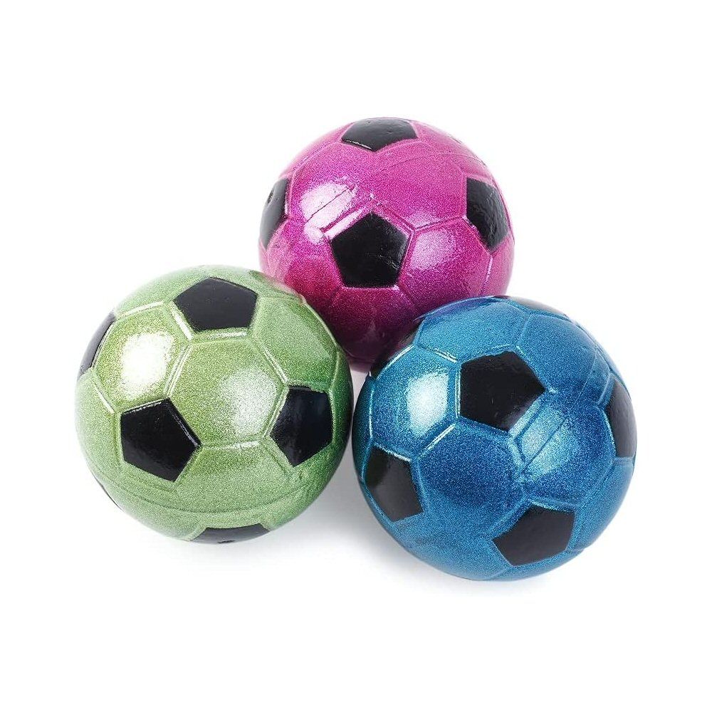 Zoon 4.5cm Mini Pooch Footie Balls Dog Toys (Pack of 3)