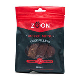Zoon 100g Mezze Menu Duck Fillet Dog Treats