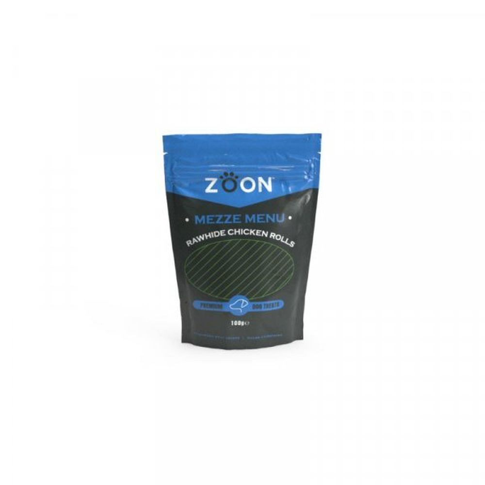 Zoon 100g Mezze Menu Rawhide Chicken Rolls