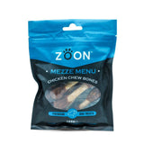 Zoon 100g Mezze Menu Chicken Chew Bones Dog Treats