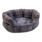 Zoon Oval Plaid Bed - Extra Large