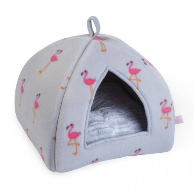 Zoon Floating Flamingo Cat Igloo