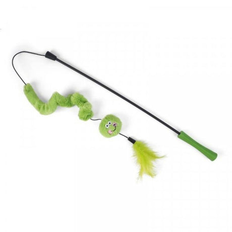 Zoon Nip-it Green Squiggler Cat Toy
