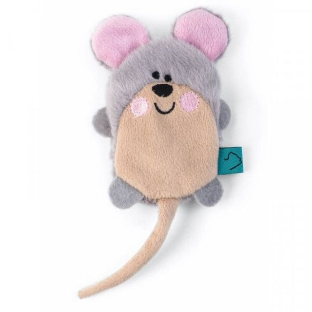 Zoon Nip-it Refillable Catnip Mouse Cat Toy