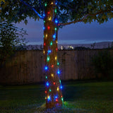 Smart Solar 100 Firefly LED Multi Coloured Star String Lights