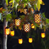 Smart Solar 10 Cool Flame String Lights