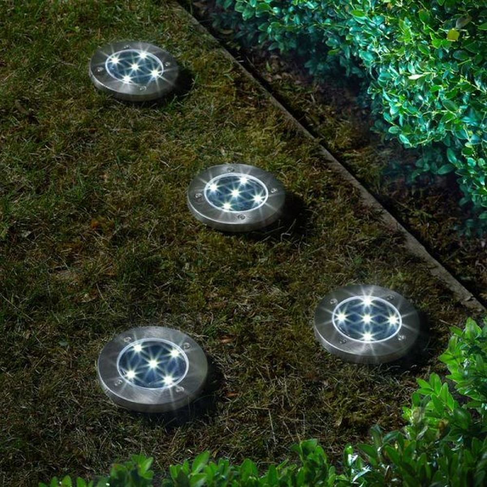 Smart Solar SuperBright Up Light - 4 Pack