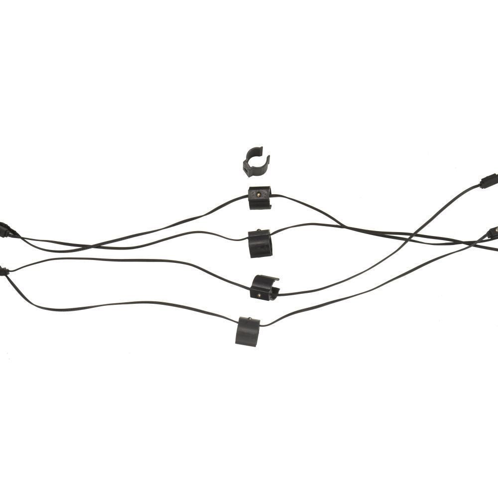 Smart Solar 140 LED Warm White Gazebo String Lights