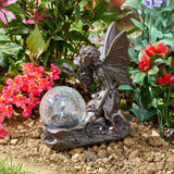 Smart Solar 19cm Gazing Fairy Colour Changing Light