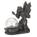 Smart Solar 19cm Gazing Fairy Colour Changing Light
