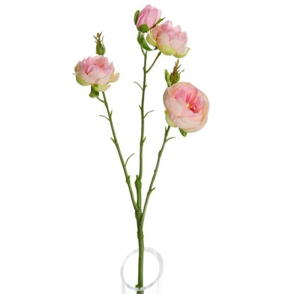 CB Imports 47cm Pale Pink Artificial Lydia Ranunculus Spray