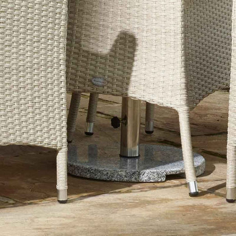 Bramblecrest 15kg Granite Round Parasol Base