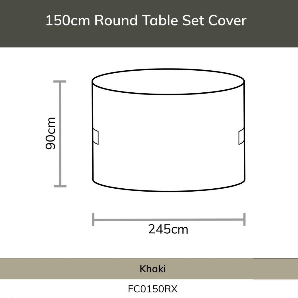 Bramblecrest 150cm Round Table Set Cover - FC0150RX