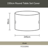 Bramblecrest 150cm Round Table Set Cover - FC0150RX