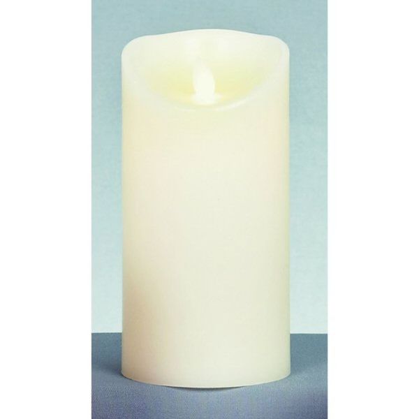 Premier 18cm Cream Dancing Flame Candle