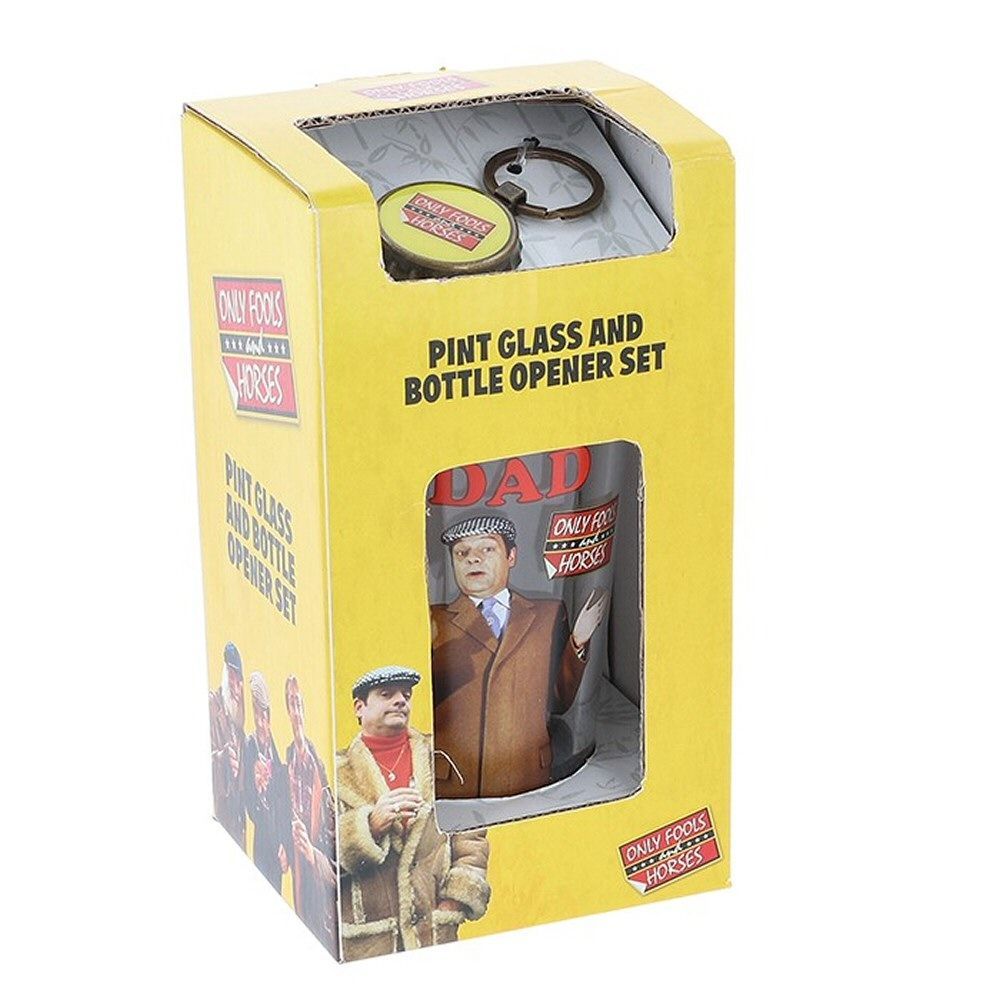 Only Fools & Horses Glass & Bottle Opener