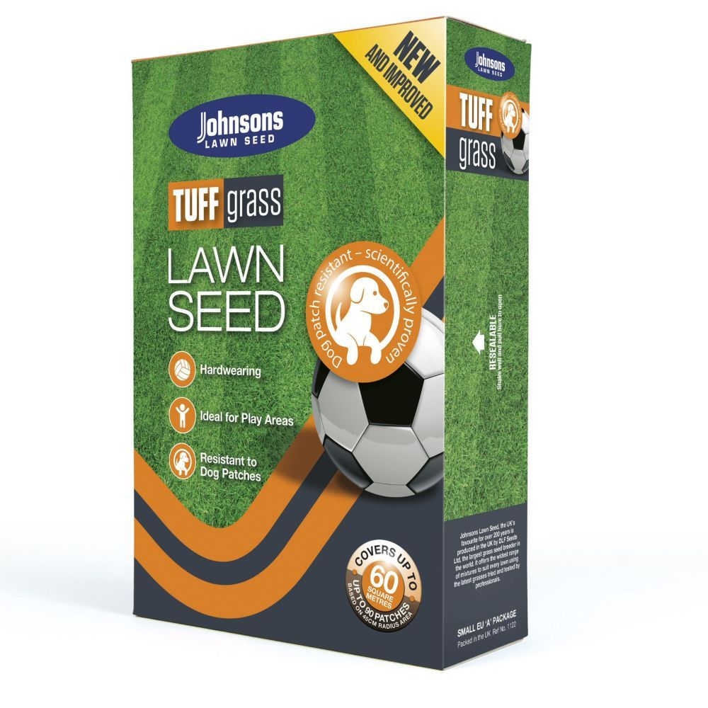 Johnsons 350g Tuff Grass Lawn Seed