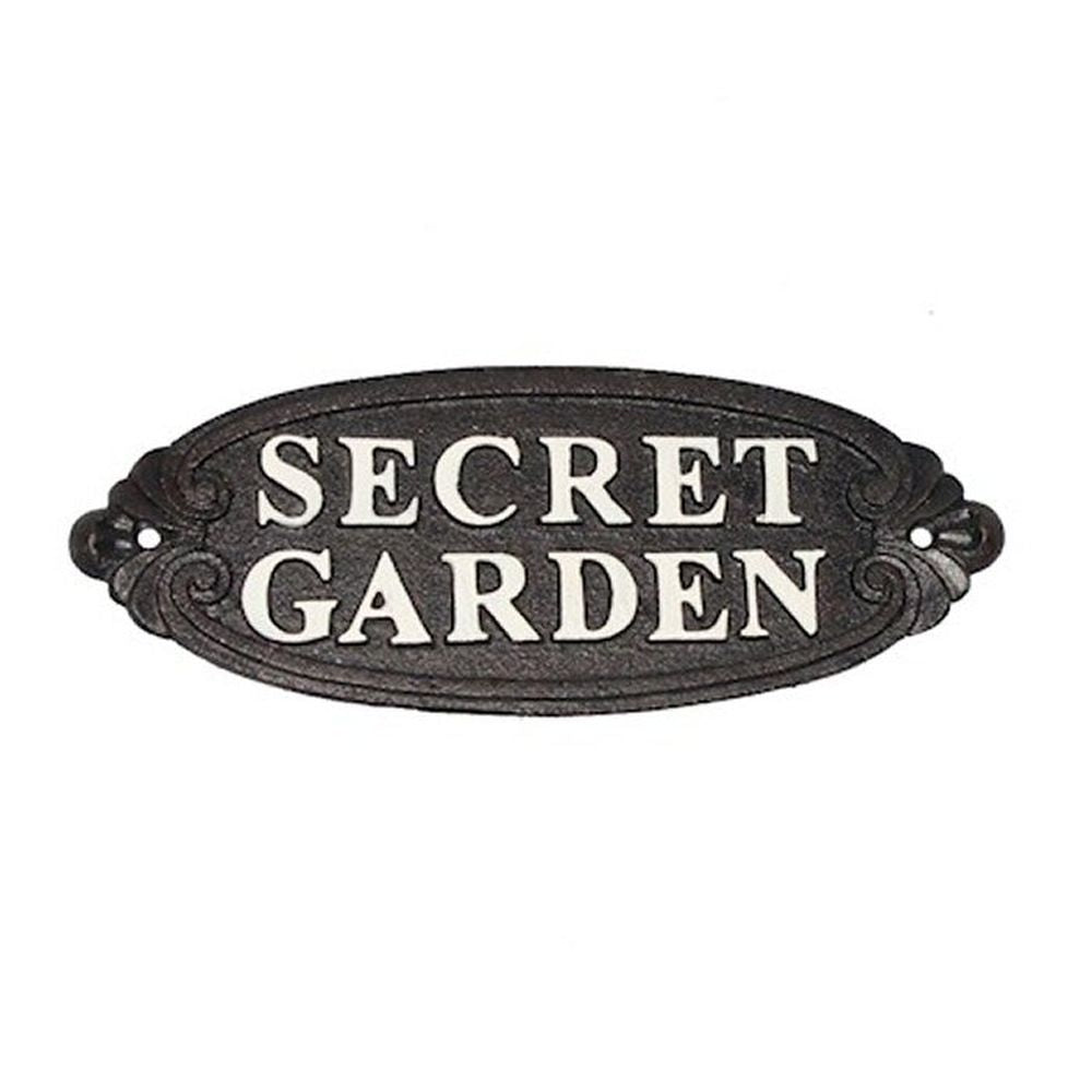 Ascalon 33cm Secret Garden Sign