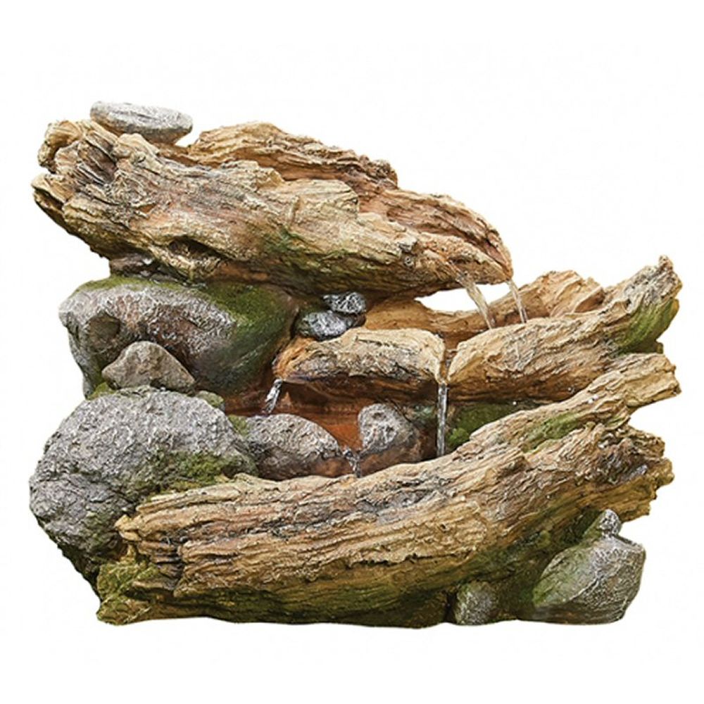 Kelkay 41cm Bubbling Brook Water Feature with LED Lights