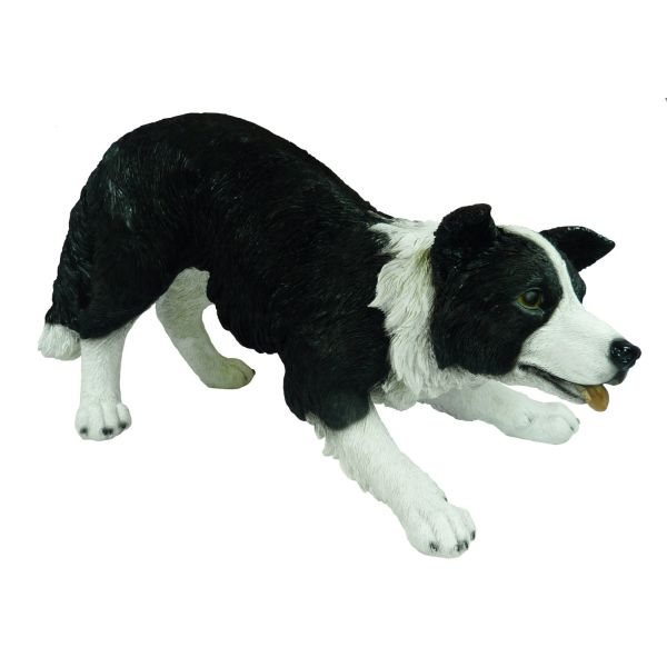 Vivid Arts 36cm Sheepdog Resin Ornament - XRL-SDOG-F