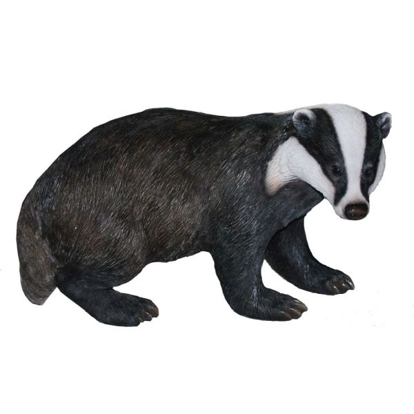 Vivid Arts 52cm Badger Resin Ornament - XRL-BADG-A