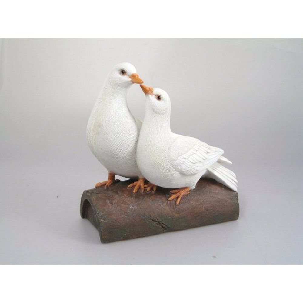 Vivid Arts 21cm Pair of Love Doves Resin Ornament